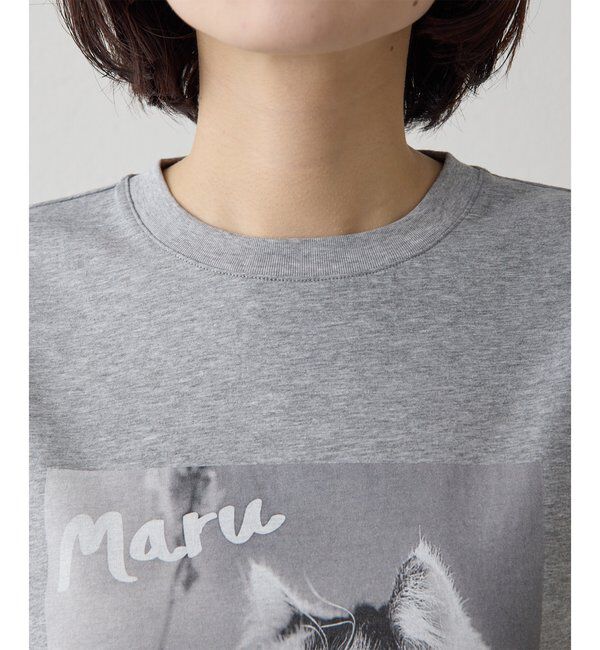 THE PAUSE「【THE PAUSE】CATフォトTシャツ」|Tシャツ・カットソー|