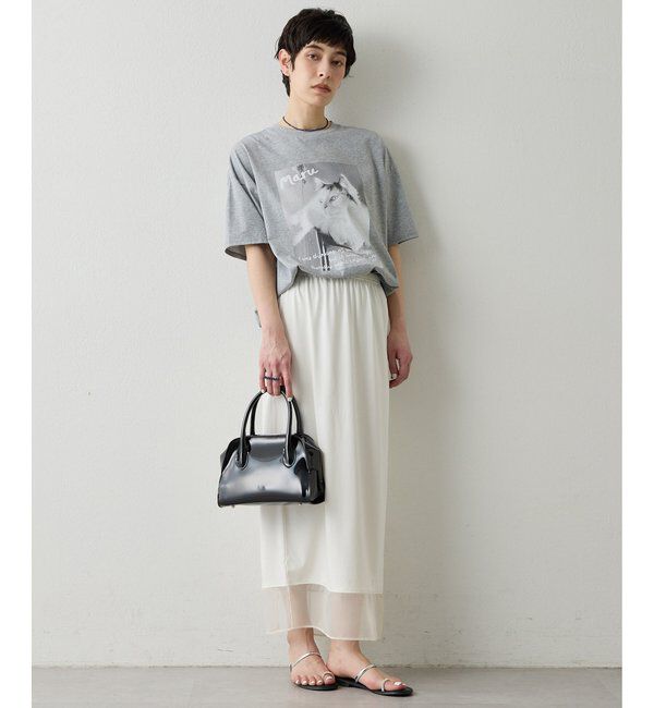 THE PAUSE「【THE PAUSE】CATフォトTシャツ」|Tシャツ・カットソー|