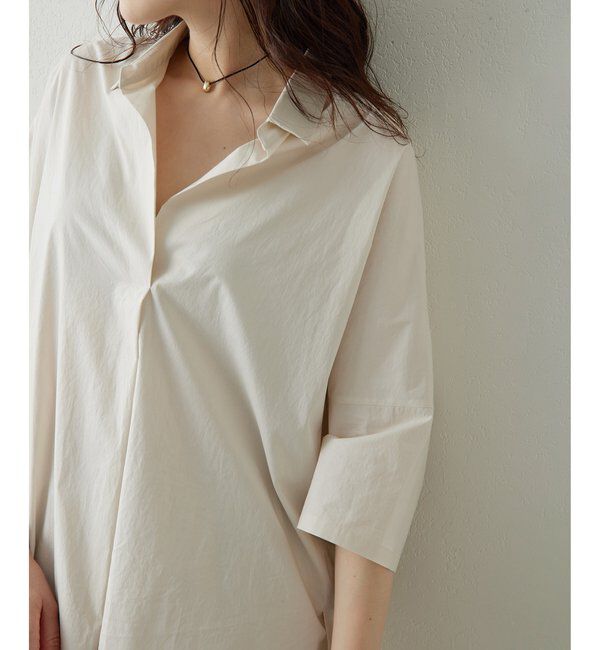 Drawing Numbers「【Drawing Numbers】スキッパーシャツ」|シャツ・ブラウス|