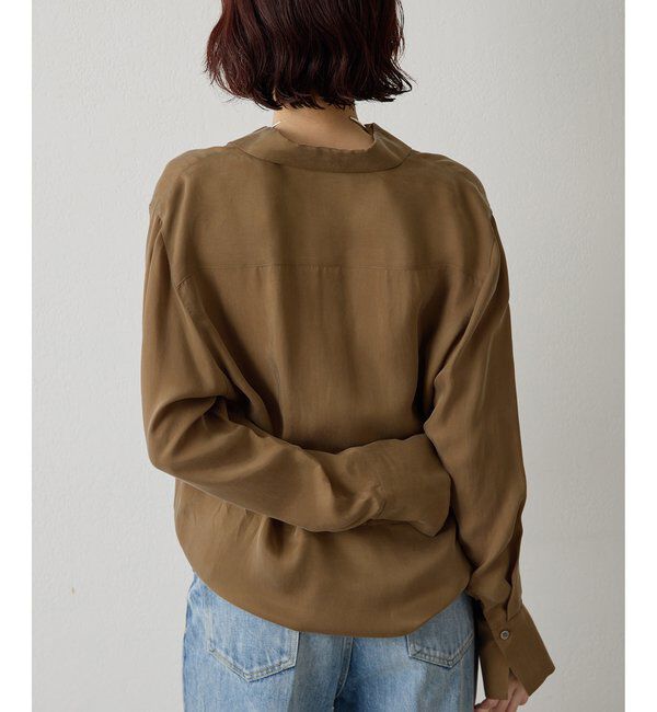  「キュプラフィブリルシャツ」|シャツ・ブラウス|