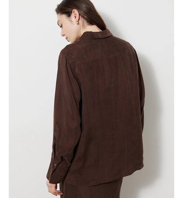  「キュプラフィブリルシャツ」|シャツ・ブラウス|