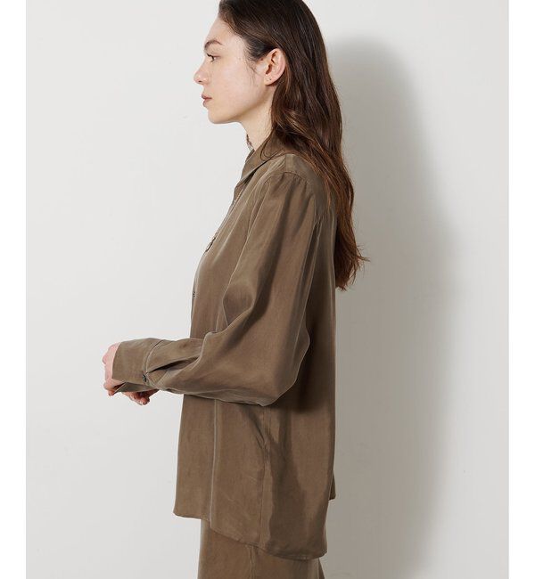  「キュプラフィブリルシャツ」|シャツ・ブラウス|