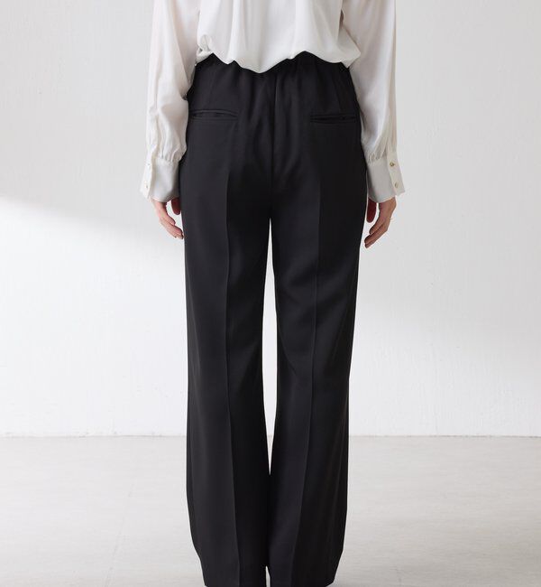  「【２サイズ展開】ツイルフレアパンツ/セットアップ/セレモニー」|チノ|