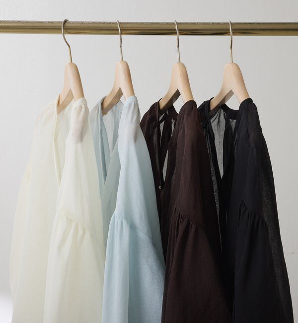  「スキッパーシアーブラウス」|シャツ・ブラウス|