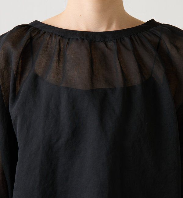  「スキッパーシアーブラウス」|シャツ・ブラウス|