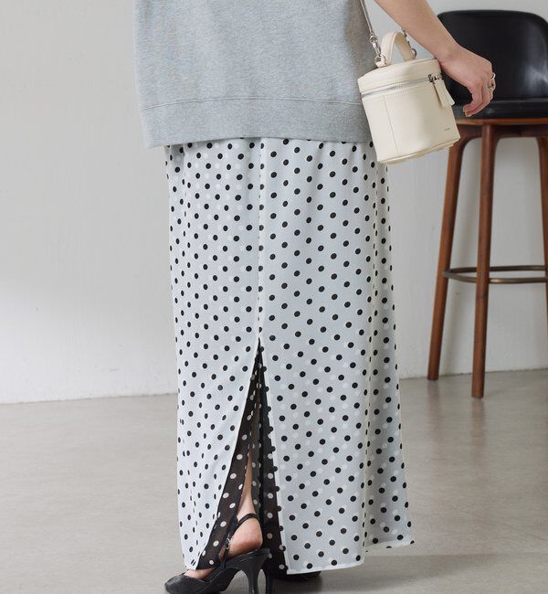  「ダブルドットシアースカート」|スカート|