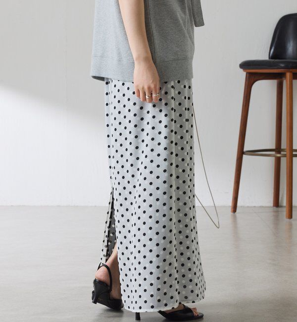  「ダブルドットシアースカート」|スカート|