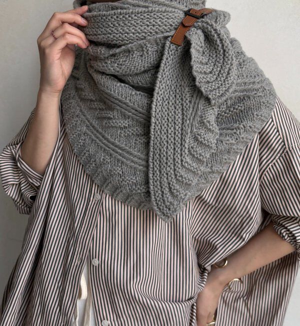  「三角ストール」|マフラー|