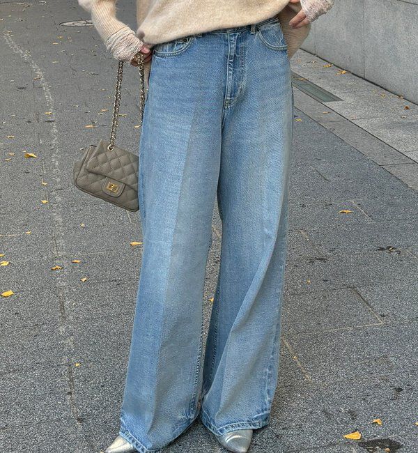  「ルーズフレアデニム」|デニム|