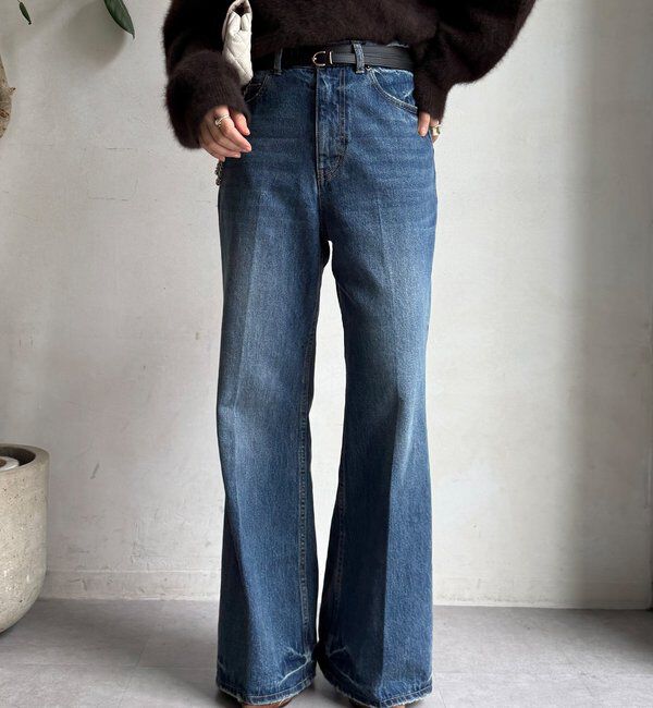  「ルーズフレアデニム」|デニム|