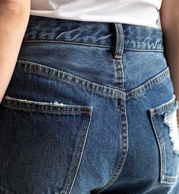  「ルーズフレアデニム」|デニム|