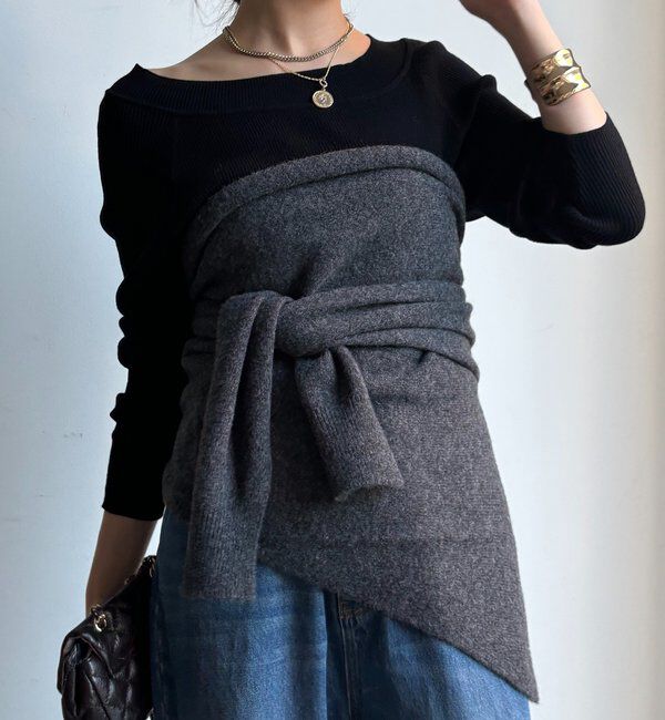  「ウールマルチWAYストール」|マフラー|