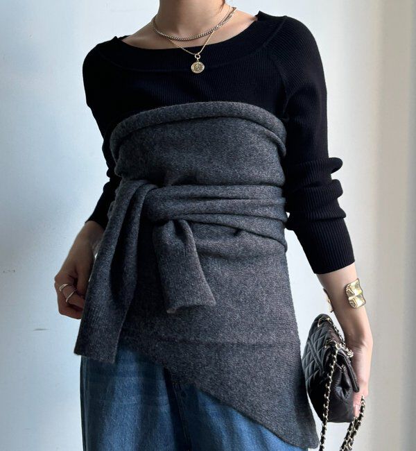  「ウールマルチWAYストール」|マフラー|