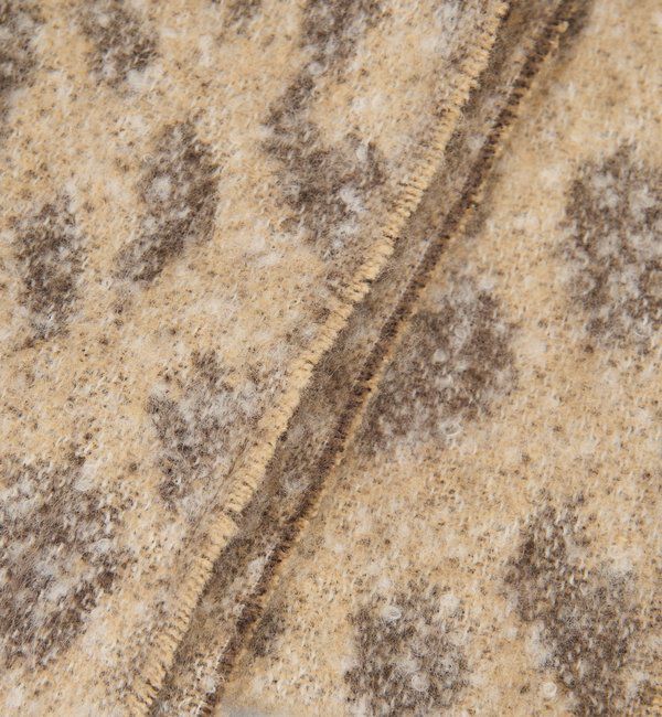  「レオパードジャガードストール」|マフラー|