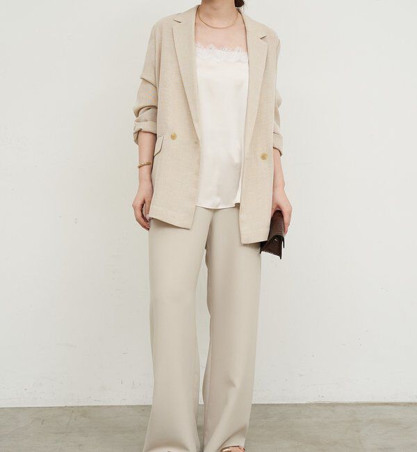  「シアーメッシュジャケット」|テーラードジャケット|