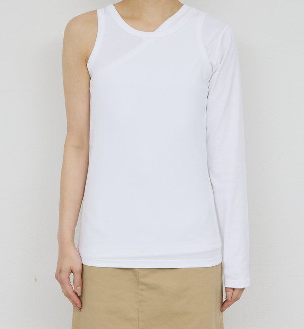  「レイヤードカットソー」|Tシャツ・カットソー|