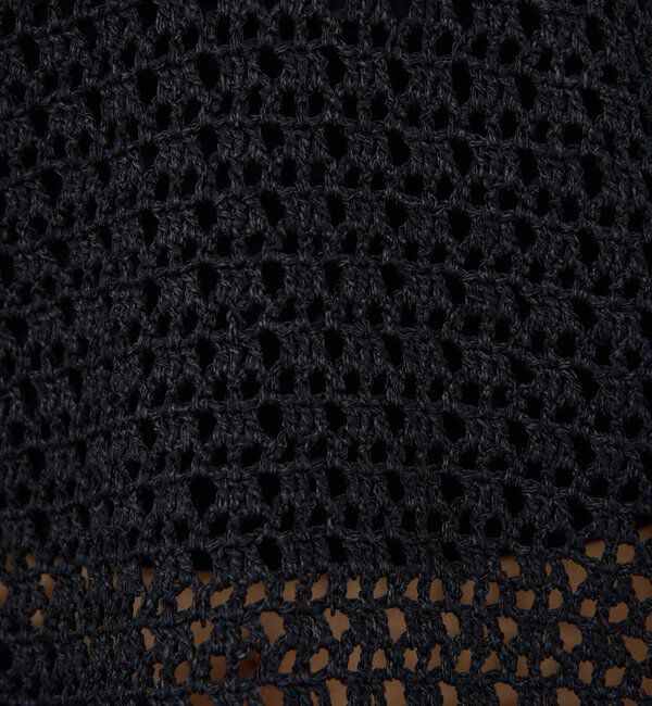  「【HERITANOVUM】コットンペーパークロシェットプルオーバー」|ニット・セーター|