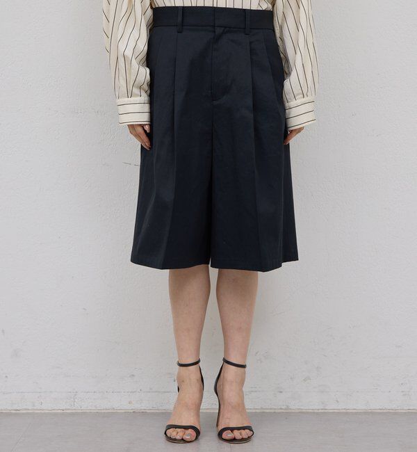  「【HERITANOVUM】ドライギャバハーフパンツ」|チノ|