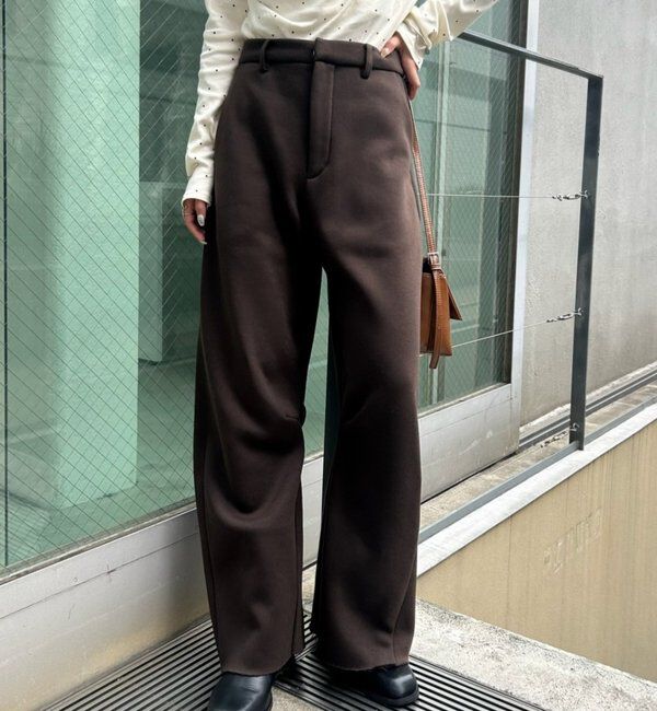  「【年間総売上1位！】裏起毛カーブスウェットパンツ」|チノ|