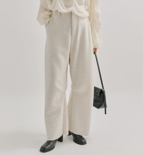  「【年間総売上1位！】裏起毛カーブスウェットパンツ」|チノ|