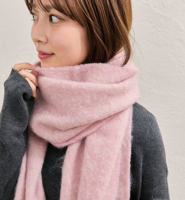  「カラーフリンジストール」|ストール|