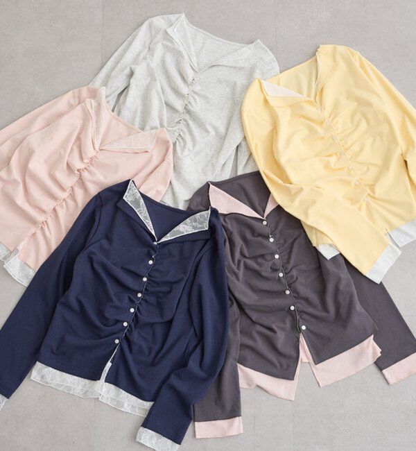  「配色カットソー」|Tシャツ・カットソー|