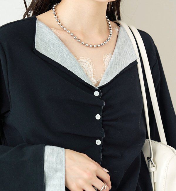  「配色カットソー」|Tシャツ・カットソー|