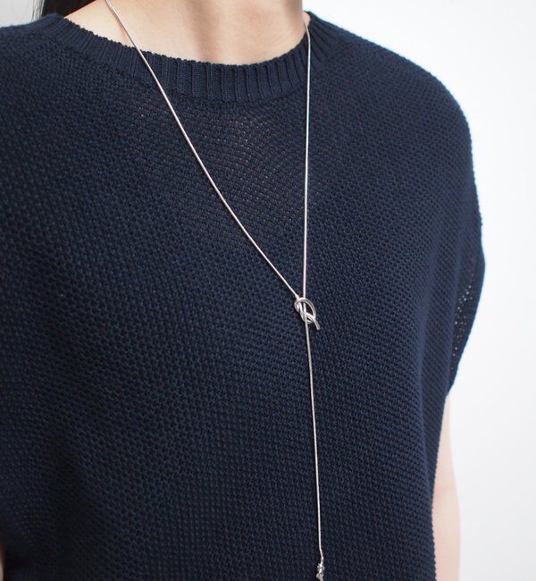  「【GALENA/ガレナ】ノットロングネックレス」|ネックレス|