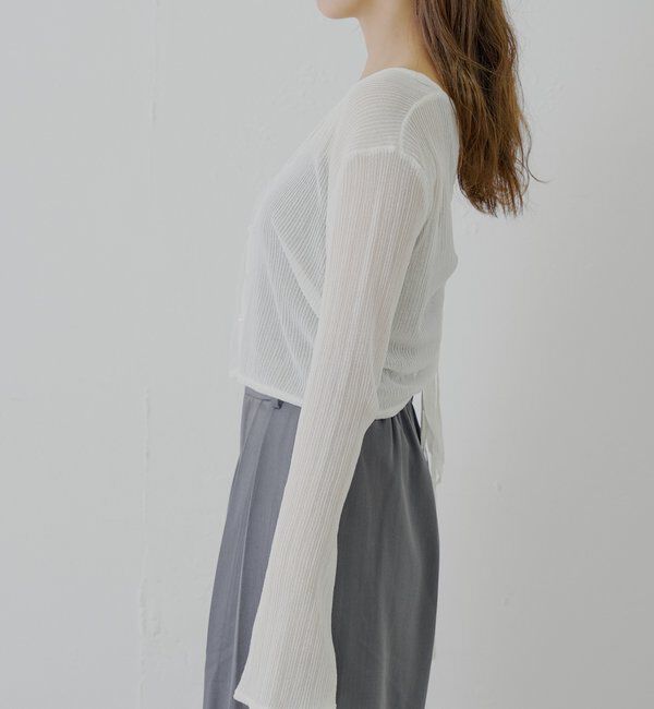  「前後2wayドロストシアーカーディガン」|カーディガン|