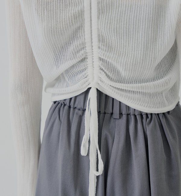  「前後2wayドロストシアーカーディガン」|カーディガン|