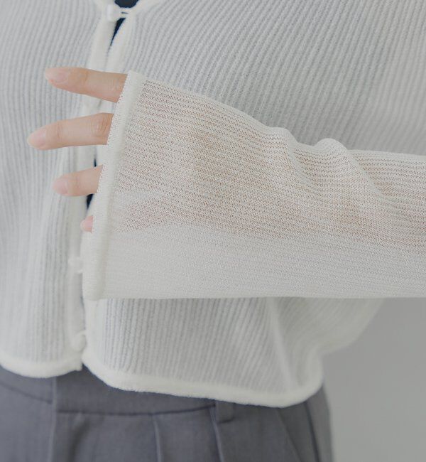  「前後2wayドロストシアーカーディガン」|カーディガン|