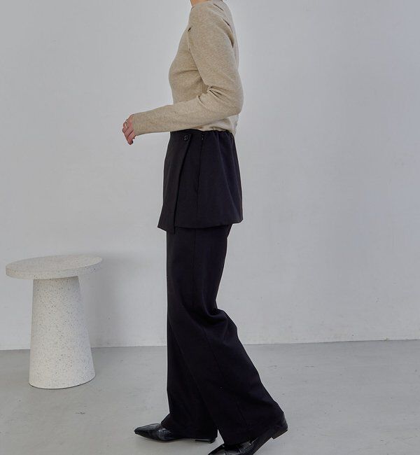  「ホックヘンリーパフニット」|ニット・セーター|