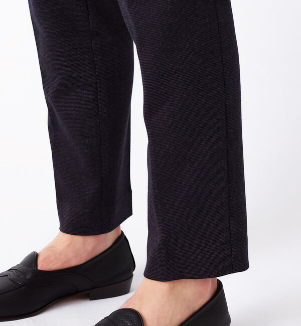 ABAHOUSE「【セットアップ対応】【FLEX】コットンウールポリエステルジャージ パンツ」|スラックス|