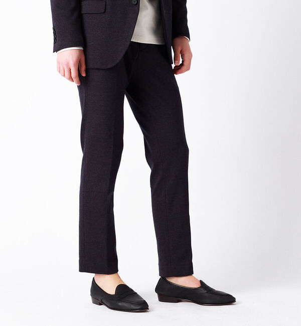 ABAHOUSE「【セットアップ対応】【FLEX】コットンウールポリエステルジャージ パンツ」|スラックス|