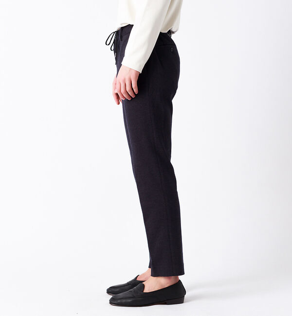 ABAHOUSE「【セットアップ対応】【FLEX】コットンウールポリエステルジャージ パンツ」|スラックス|