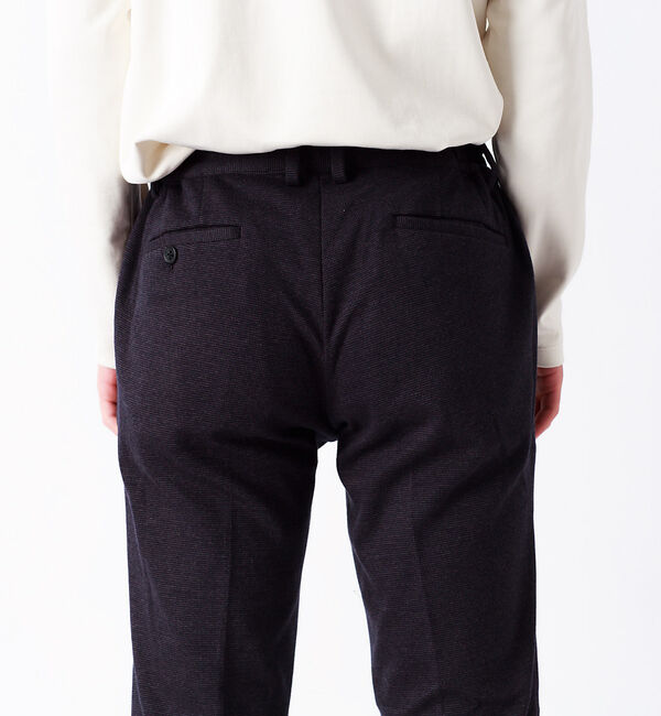 ABAHOUSE「【セットアップ対応】【FLEX】コットンウールポリエステルジャージ パンツ」|スラックス|