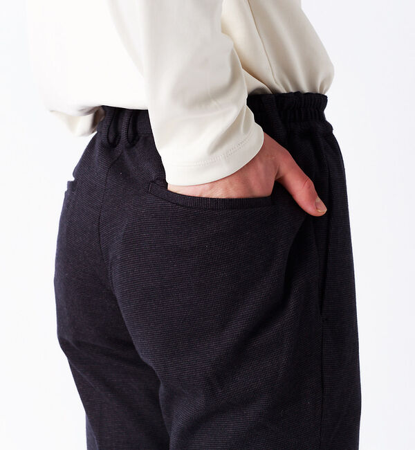 ABAHOUSE「【セットアップ対応】【FLEX】コットンウールポリエステルジャージ パンツ」|スラックス|