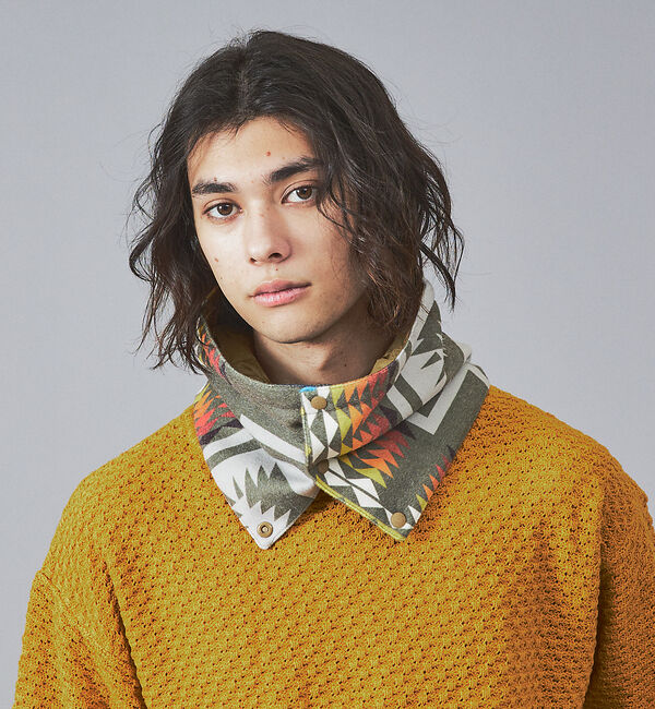 ABAHOUSE「WEB限定【PENDLETON&times;TAION / ペンドルトン&times;タイオン】REVE」|マフラー|ベージュ