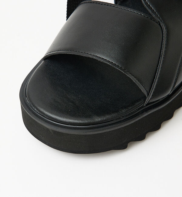 ABAHOUSE「シャークソールストラップサンダル」|サンダル|