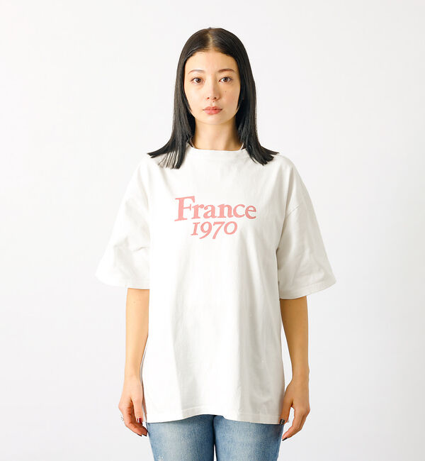 Rouge vif「【REMI RELIEF / レミレリーフ】ロゴTシャツ / SP加工14/天竺」|Tシャツ・カットソー|