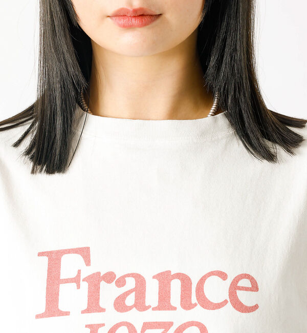Rouge vif「【REMI RELIEF / レミレリーフ】ロゴTシャツ / SP加工14/天竺」|Tシャツ・カットソー|