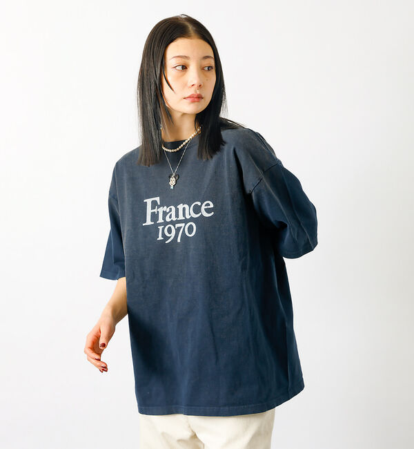 Rouge vif「【REMI RELIEF / レミレリーフ】ロゴTシャツ / SP加工14/天竺」|Tシャツ・カットソー|