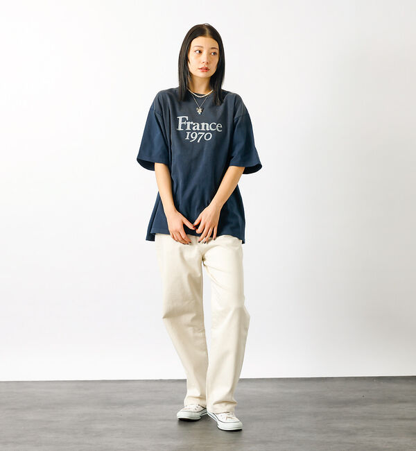 Rouge vif「【REMI RELIEF / レミレリーフ】ロゴTシャツ / SP加工14/天竺」|Tシャツ・カットソー|