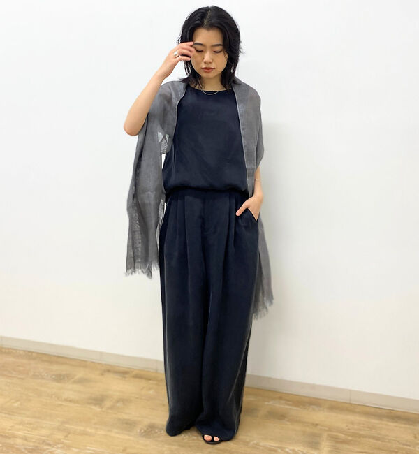 Rouge vif「【The Bagmati/ザ バグマティ】リネンストール」|マフラー|