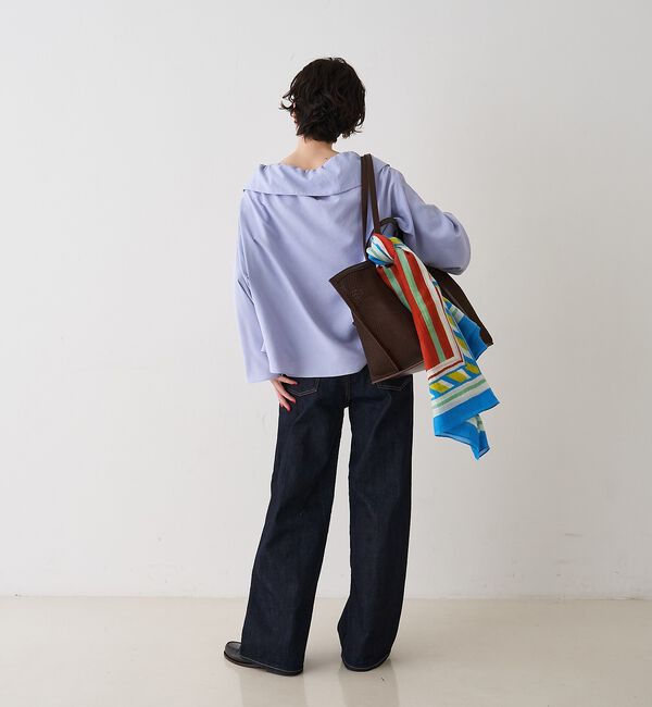 Rouge vif「【manipuri/マニプリ】カクテル コットンシルクストール 120&times;120」|マフラー|