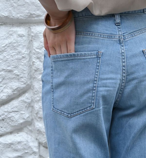 qualite「【healthy denim】Nachos フレアデニムパンツ」|デニム|