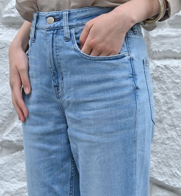 qualite「【healthy denim】Nachos フレアデニムパンツ」|デニム|