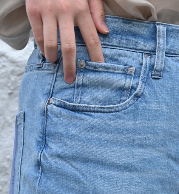 qualite「【healthy denim】Nachos フレアデニムパンツ」|デニム|