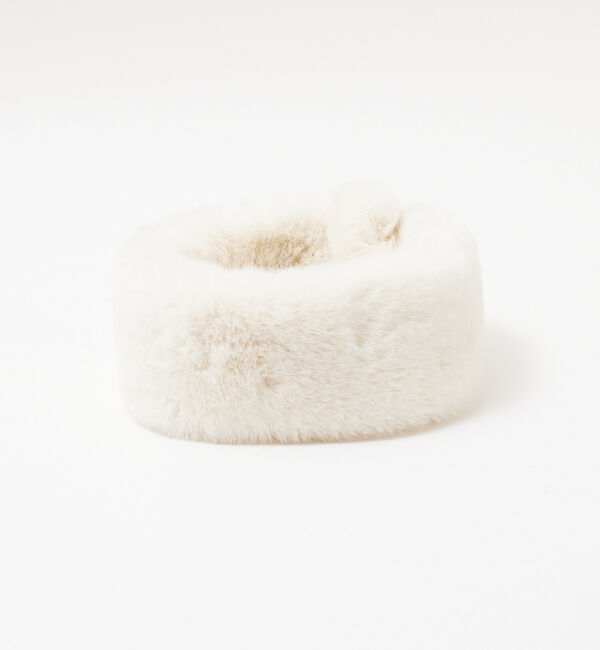 abahouse mavie「エコファーティペット」|マフラー|