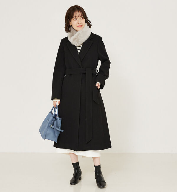 abahouse mavie「エコファーティペット」|マフラー|